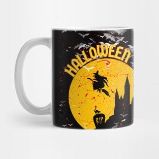 Halloween haunted castle Mug